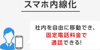 スマホ内線化
