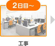 2日目〜 工事