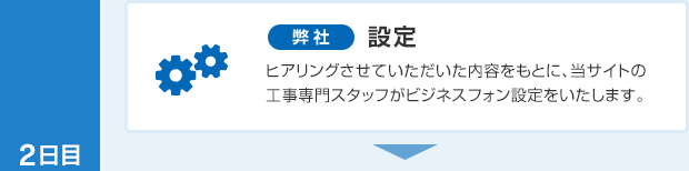2日目 弊社 設定