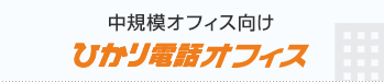 中規模オフィス向け ひかり電話オフィス