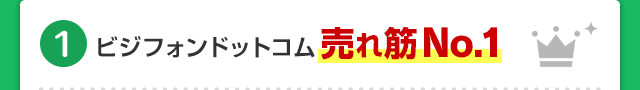 ビジフォンドットコム売れ筋No.1