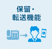 保留・転送機能
